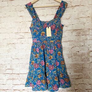 Band of the Free floral babydoll dress